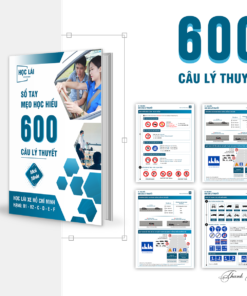 Sổ tay học mẹo 600 câu lý thuyết trang trong